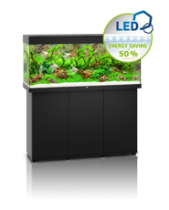 Picture of Juwel Rio 240 LED model with SBX Cabinet BLACK. *OUT OF STOCK*