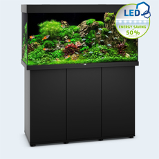 Picture of Juwel Rio 350 LED model with SBX Cabinet BLACK